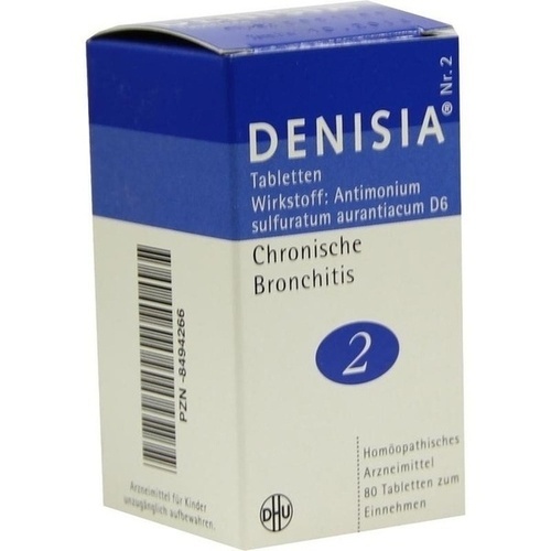 DENISIA 2 chronische Bronchitis Tabletten* 80 St