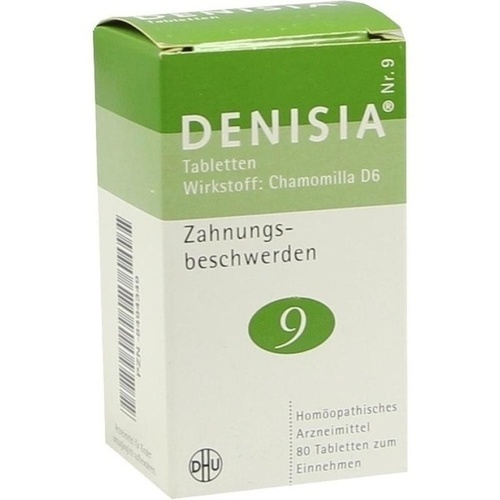 DENISIA 9 Zahnungsbeschwerden Tabletten* 80 St