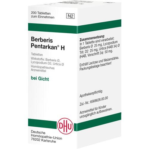 BERBERIS PENTARKAN H Tabletten