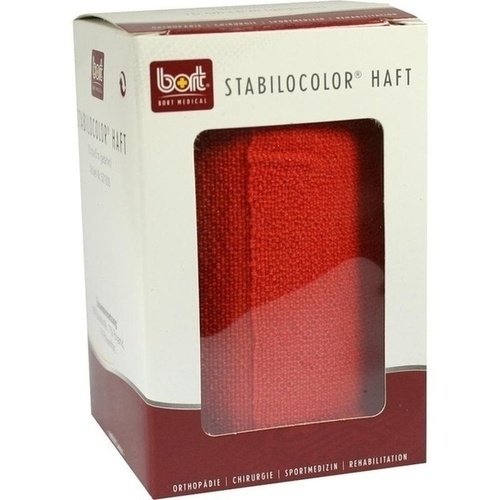 BORT StabiloColor haft Binde 10 cm rot