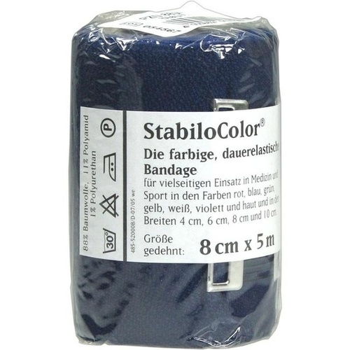 BORT StabiloColor Binde 8 cm blau