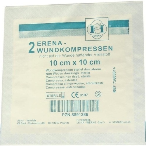 ERENA Vlies-Kompressen steril 10x10 cm