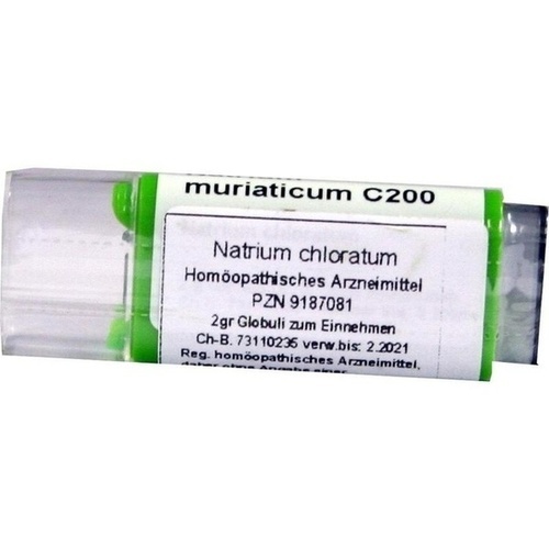 NATRIUM MURIATICUM C 200 Globuli 2 g PZN 09187081 Versandapotheke