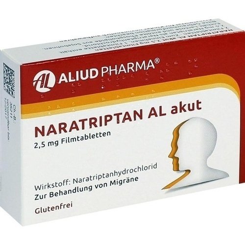 NARATRIPTAN AL akut 2,5 mg Filmtabletten