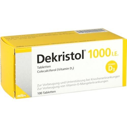 DEKRISTOL 1.000 I. E. Tabletten* 100 St
