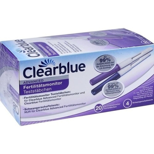 40 Clearblue Teststäbchen 2 x 20 Stk 5 Schwangerschaftstests Ovulationstest 