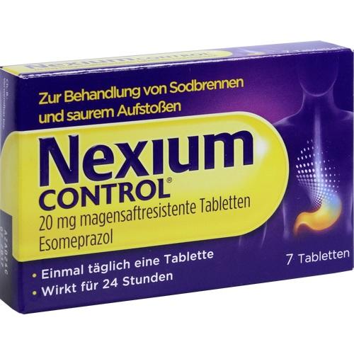 NEXIUM Control 20 mg magensaftresistente Tabletten NEXIUM Control 20 mg magensaftresistente Tabletten