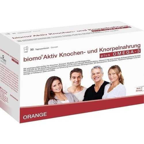 biomo pharma GmbH BIOMO Aktiv Knochen- und Knorpelnahrung Granulat 30 St.