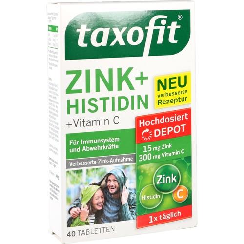 TAXOFIT Zink+Histidin Depot Tabletten 40 St  