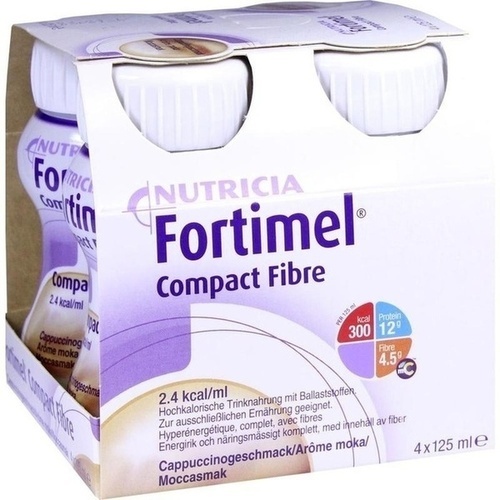 FORTIMEL Compact Fibre Cappuccino 4x125 ml