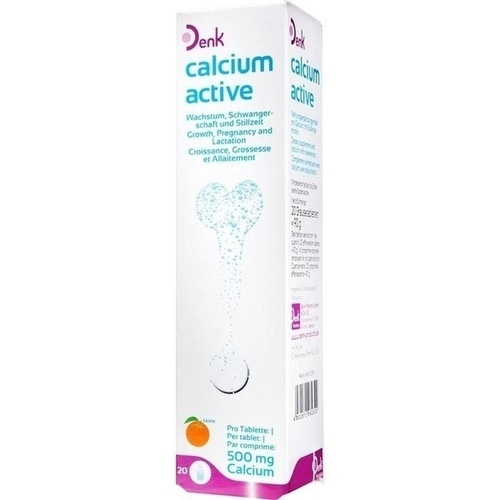 CALCIUM ACTIVE Denk 500 mg Brausetabletten
