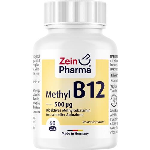 VITAMIN B12 500 μg Methylcobalamin Lutschtabletten