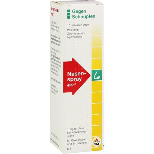 NASENSPRAY elac 1 mg/ml ohne Konservierungsstoffe