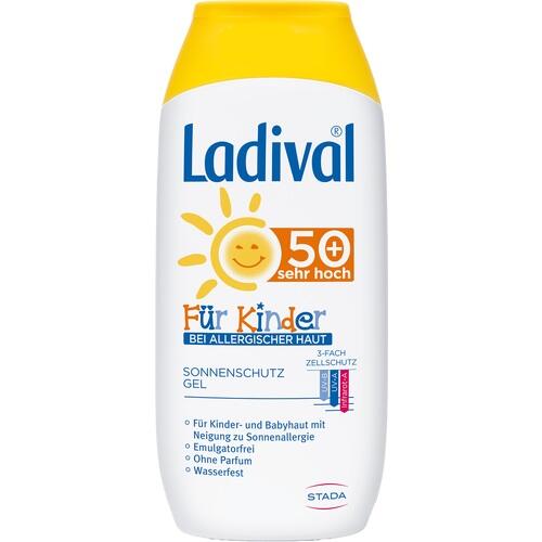 LADIVAL Kinder Sonnengel allergische Haut LSF 50+