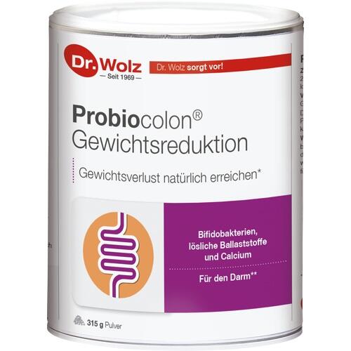 Probiocolon Gewichtsreduktion Dr Wolz Pulver 315 G Diatnahrung Eiweissdrinks Abnehmen Sport Abnehmen Easyapotheke