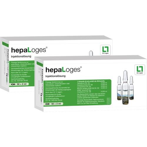 HEPALOGES Injektionslösung Ampullen* 100x2 ml