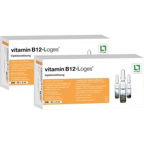 VITAMIN B12-LOGES Injektionslösung Ampullen* 100x2 ml