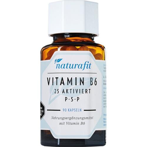 NATURAFIT Vitamin B6 25 aktiviert P-5-P Kapseln