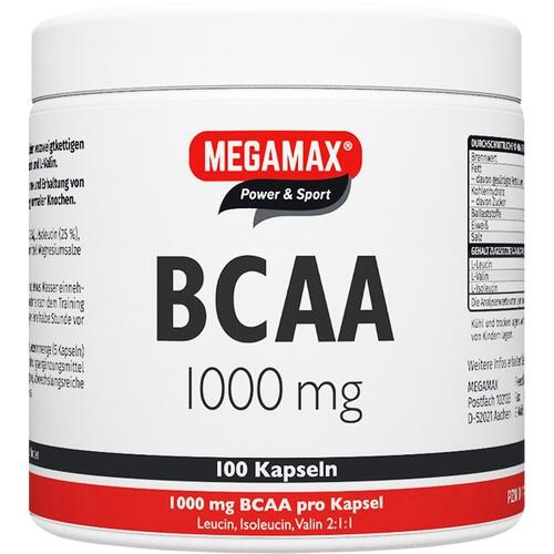 BCAA 1000 mg Megamax Kapseln
