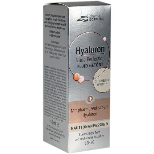 HYALURON NUDE Perfect.Fluid getönt hell.HT LSF 20 50 