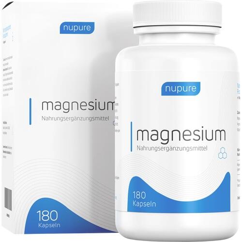 NUPURE magnesium mit Magnesiumcitrat Kapseln NUPURE magnesium mit Magnesiumcitrat Kapseln