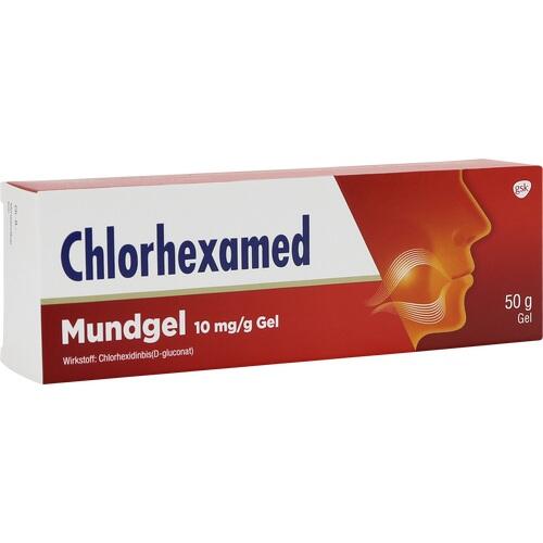 CHLORHEXAMED Mundgel 10 mg/g Gel 50 g PZN 16013298