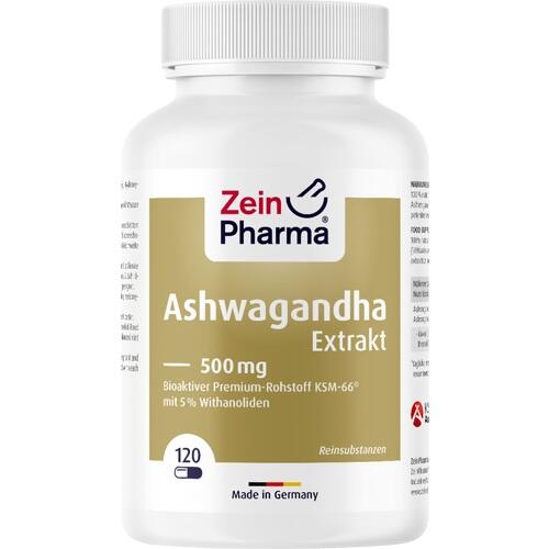 ASHWAGANDHA EXTRAKT 500 mg Kapseln 120 SGP 20464
