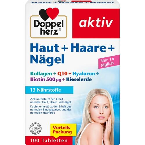 DOPPELHERZ Haut+Haare+Nägel Tabletten