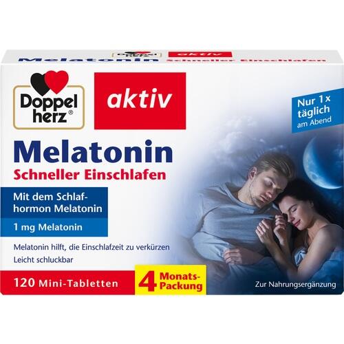 DOPPELHERZ Melatonin Tabletten