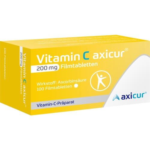 VITAMIN C AXICUR 200 mg Filmtabletten