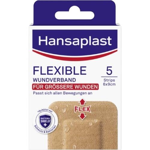 Hansaplast Flexible Wundverband 6x9 5 cm Strips Pflaster