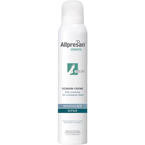 ALLPRESAN diabetic Mikrosilber+Repair Schaum-Creme 200 ml