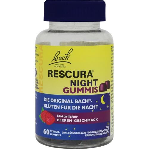 BACHBLÜTEN Original Rescura Night Gummis Beere