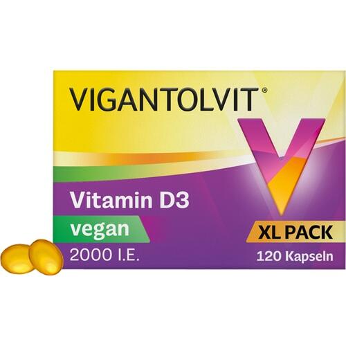 VIGANTOLVIT 2000 I.E. Vitamin D3 vegan Weichkaps.