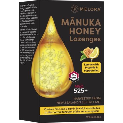 MANUKA GROUP Melora Lut.-Past.Lemon MGO525+UMF15+