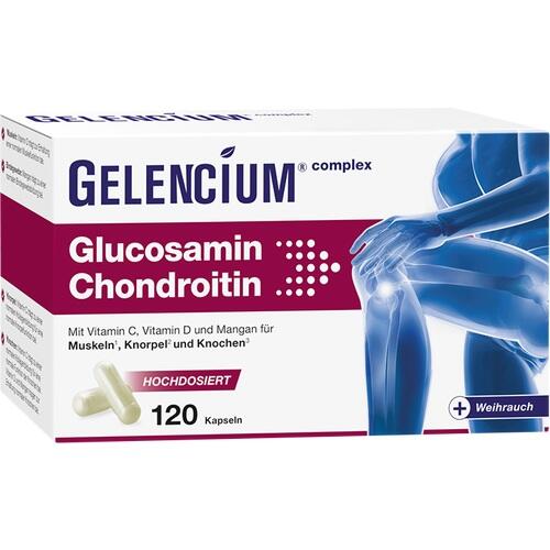 GELENCIUM Glucosamin Chondroitin hochdos. Vit C Kps 120 St