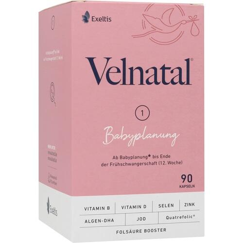 Exeltis Germany GmbH VELNATAL Babyplanung Weichkapseln 90 St.