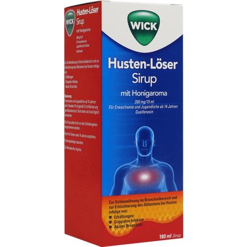 WICK Husten-Löser Sirup mit Honigaroma 200mg/15ml