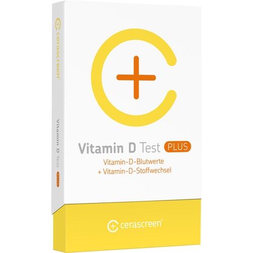 CERASCREEN Vitamin D Plus Blutwerte+Stoffwech. Test 1 St