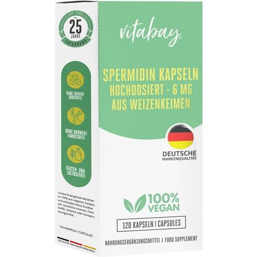 SPERMIDIN 6 mg hochdosiert Kapseln 120 St