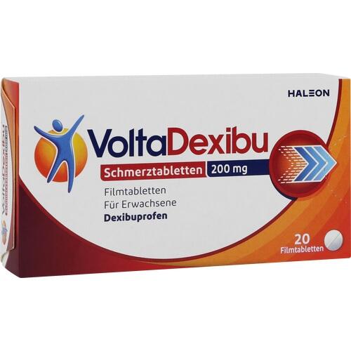 VOLTADEXIBU Schmerztabletten 200 mg Filmtabletten