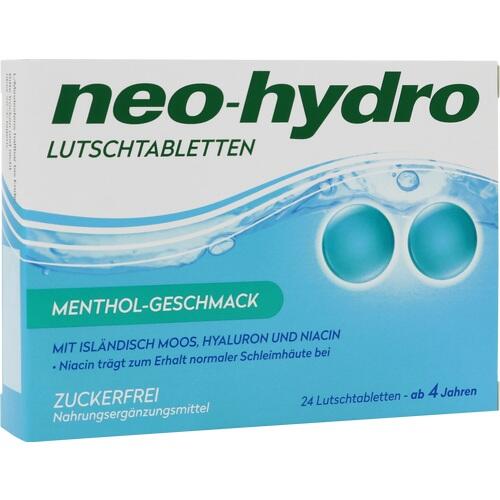 NEO-HYDRO Lutschtabletten Menthol zuckerfrei