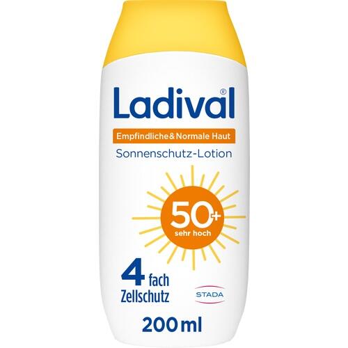 LADIVAL empfindliche & normale Haut Lotion LSF 50+