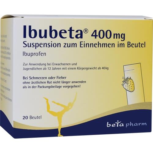 IBUBETA 400 mg Suspension zum Einnehmen im Beutel