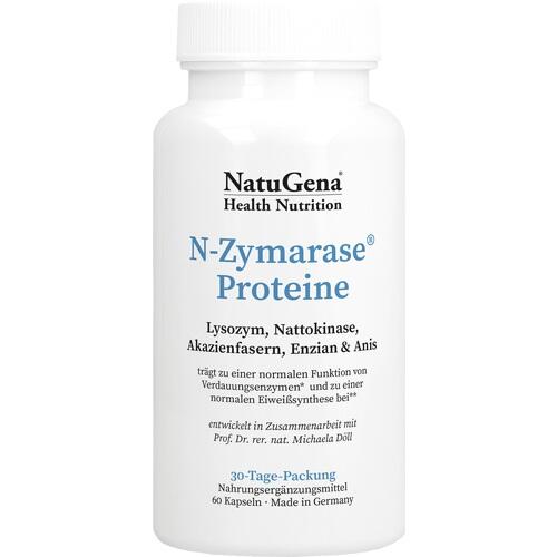 N-ZYMARASE Proteine Nattokinase+Calcium+Zink Kaps. 60 St