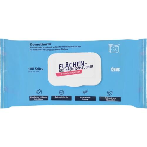 Domotherm Flächen-Desinfektionstücher