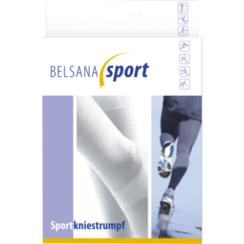 BELSANA sport Sportsocke AD Gr.1 weiß