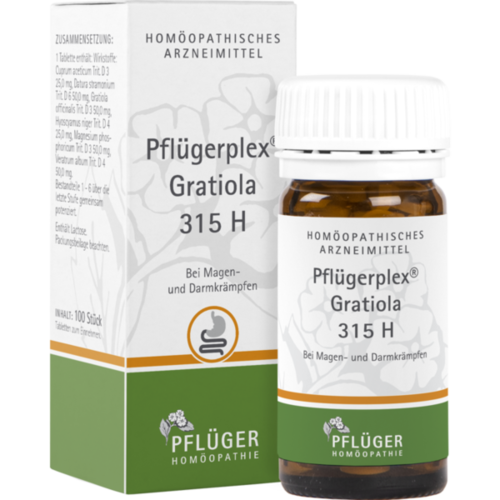 PFLÜGERPLEX Gratiola 315 H Tabletten