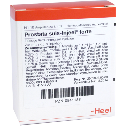 PROSTATA SUIS Injeel forte Ampullen