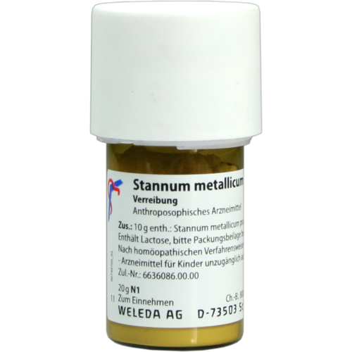 STANNUM METALLICUM praeparatum D 8 Trituration